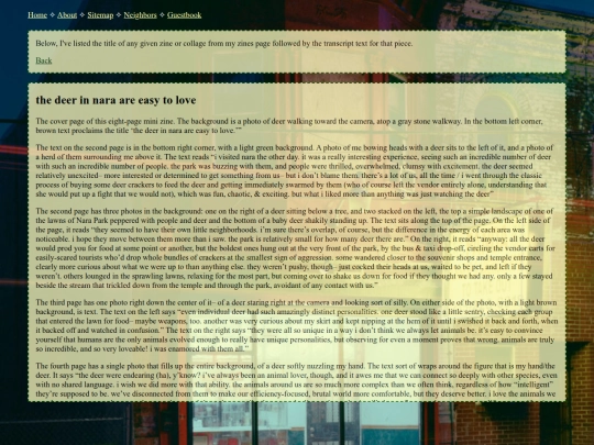 zines-etc/transcripts screenshot