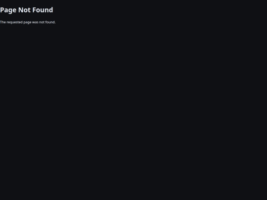 not_found screenshot