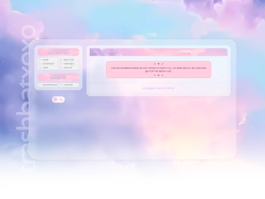 links screenshot