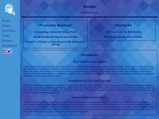 Books screenshot