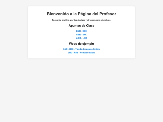 index screenshot