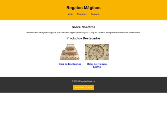 tienda-regalos screenshot