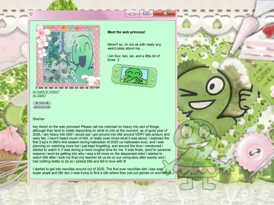 aboutme screenshot