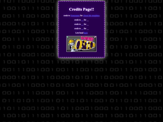 credits screenshot