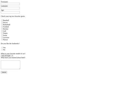 esc/forms screenshot