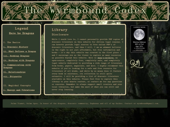 library screenshot