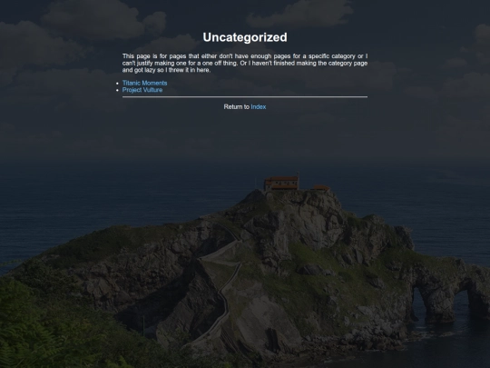 uncategorized screenshot