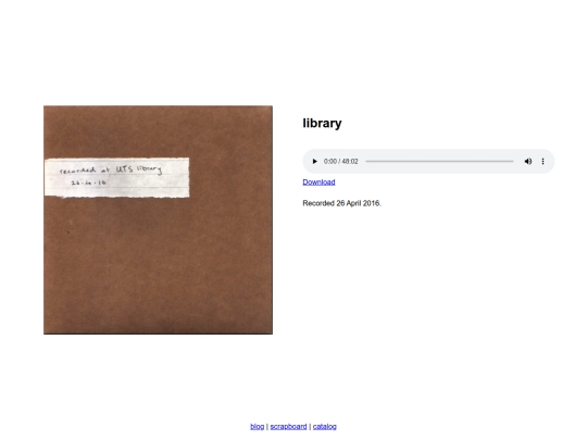 library/player screenshot
