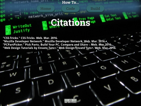 cite screenshot