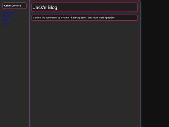 blog screenshot
