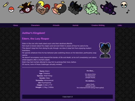 Characters/edern screenshot