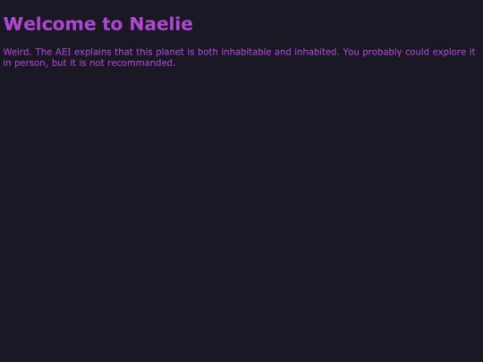 naelie-homepage screenshot