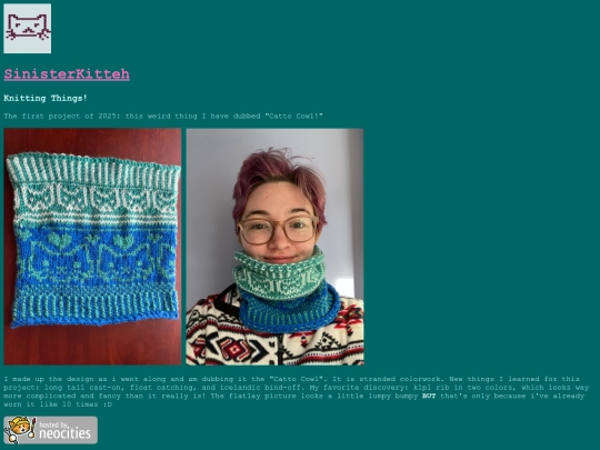 knitting screenshot