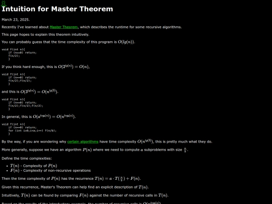 math/mastertheorem screenshot