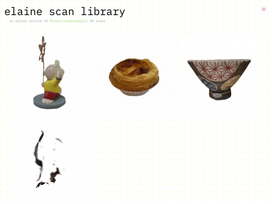 3dscanwebsite/Elaine_Website/home screenshot
