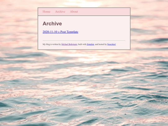 archive screenshot