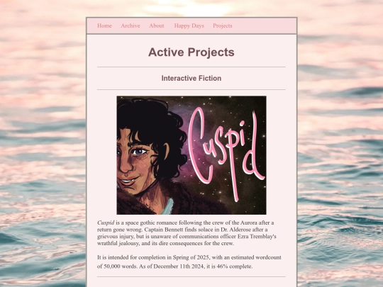 projects screenshot