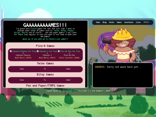 games screenshot