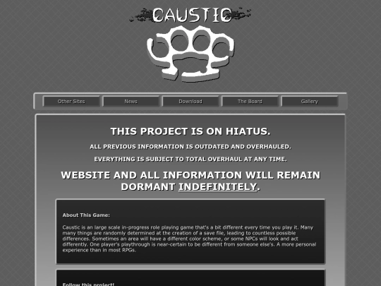 caustic screenshot