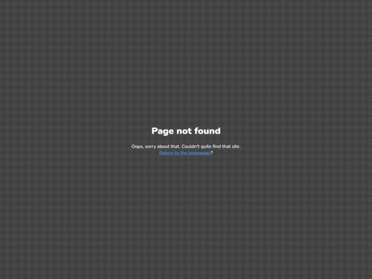 not_found screenshot
