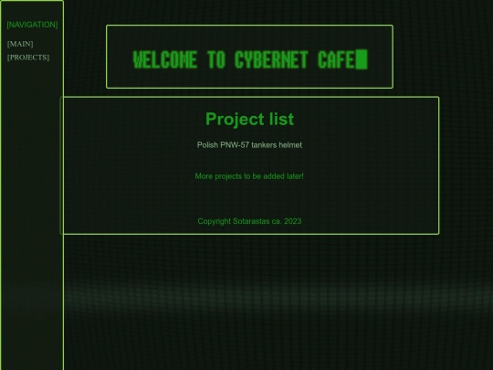 projects screenshot