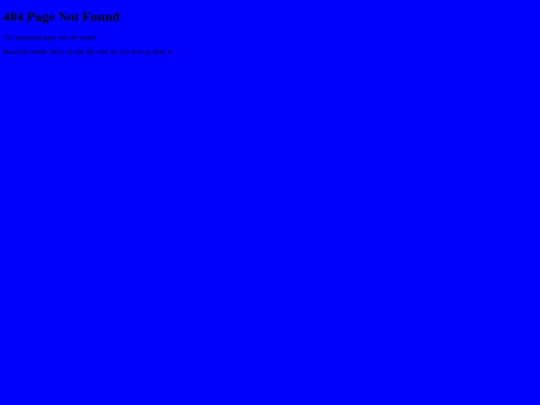 not_found screenshot
