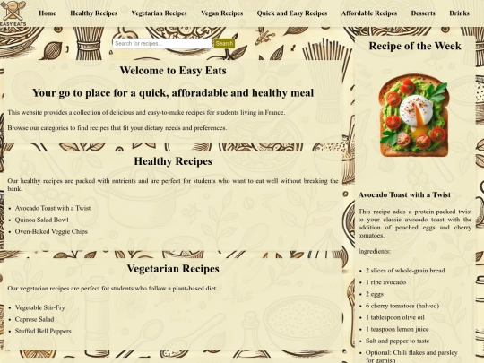 index screenshot