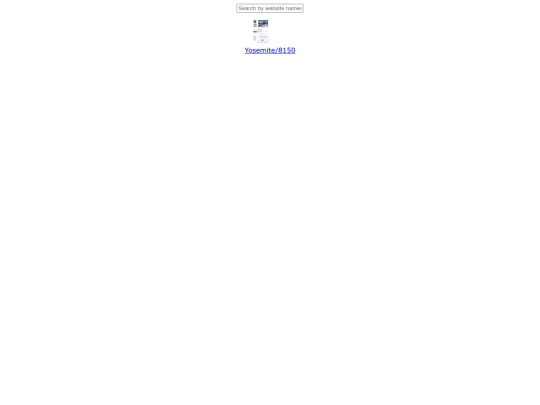 Yosemite/main screenshot