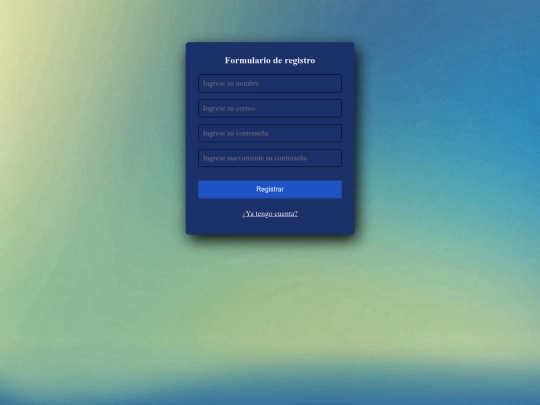 registro screenshot