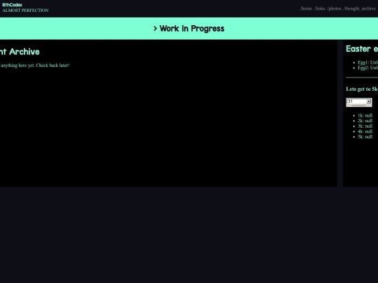 thoughtarchive screenshot
