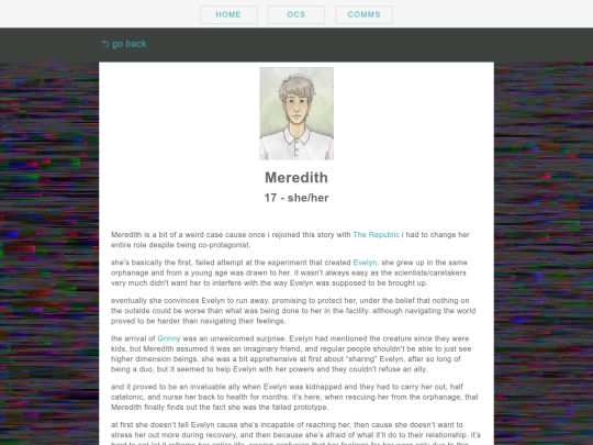 ocs/binario/meredith screenshot