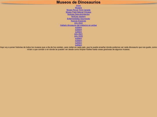 dinosaurios actualizado/museos screenshot