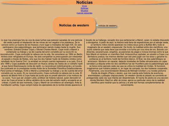 dinosaurios actualizado/noticiasdescubrimientos screenshot