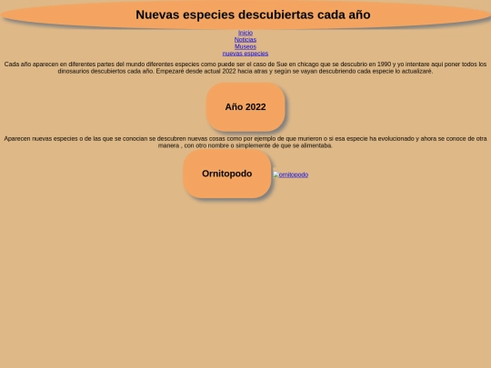 dinosaurios actualizado/nuevas especies screenshot