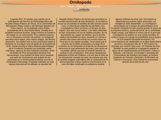 ornitopodo screenshot