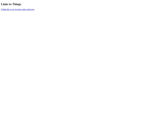 links screenshot