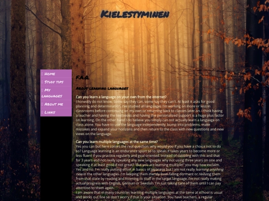 faq screenshot