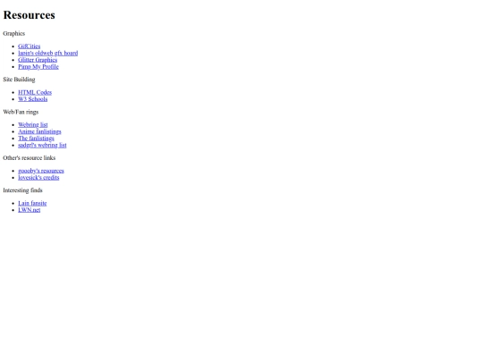 other/resourcelist screenshot