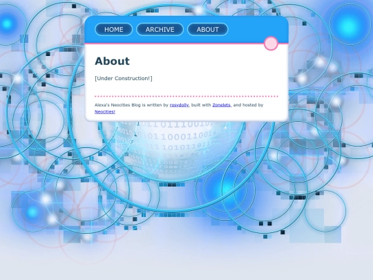 zonelets/about screenshot