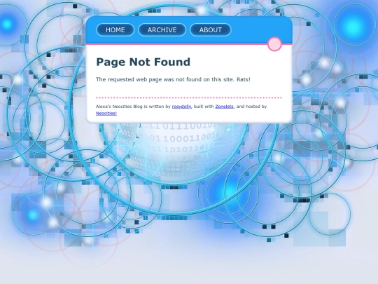 zonelets/not_found screenshot