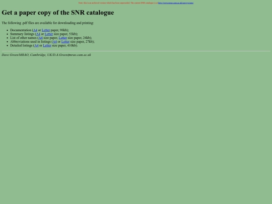 CATALOGUES/snrs-1996/snrs.paper screenshot