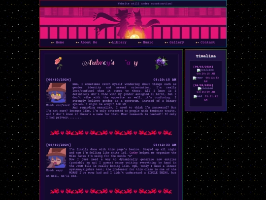 pages/diary screenshot