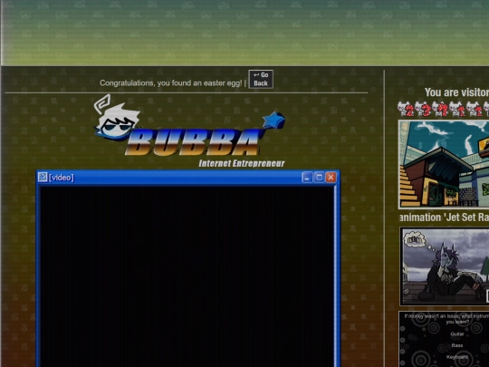 eastereggs/bubbabux screenshot