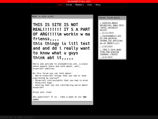 mineoddities.net screenshot