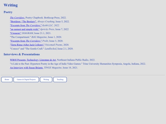 writing screenshot