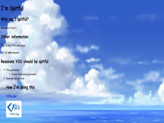 index screenshot