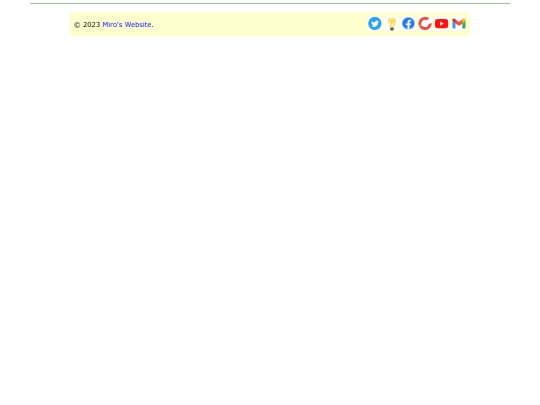 footer screenshot