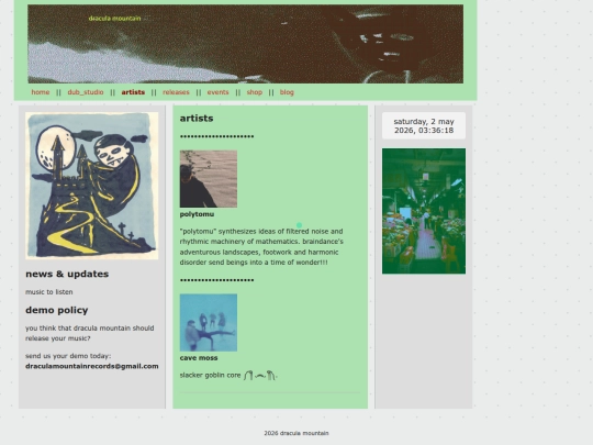 artists screenshot
