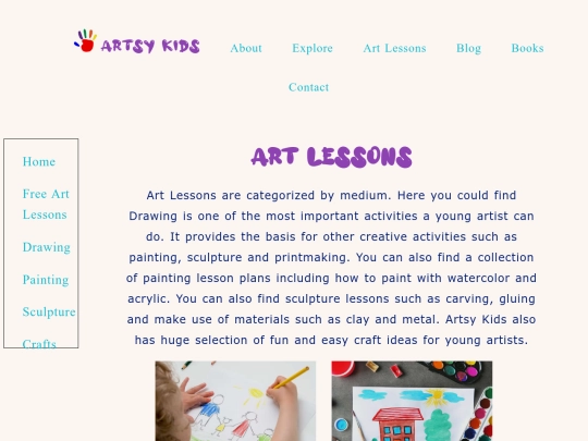 Final/ArtLessons screenshot