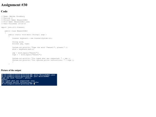 Intro/priniting/30/ComparingStrings screenshot
